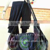 Large Hobo HIPPIE Gypsy Sling Bag Crossbody Backpack Top Zipper 021 thumbnail-1