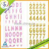 New Product Alphabet Letter Stickers Rhinestone Adhesive Letters Stickers thumbnail-1
