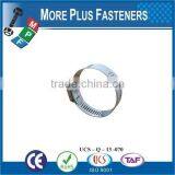 Made in Taiwan Stainless Steel Strong Stainless Steel Hose Clamps Thin Hose Clamp German Type thumbnail-6