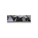 Natural Obsidian Crystal Pyramids, Black Stone Carving Crystal Pyramids thumbnail-2