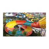 Outdoor Commercial Grade Fiberglass Colorful Water Slides Customized Swimming Pool for Kids and Adul thumbnail-1