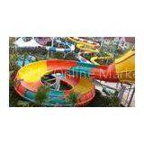 Outdoor Commercial Grade Fiberglass Colorful Water Slides Customized Swimming Pool for Kids and Adul