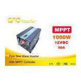 Durable 1000W Solar PV Inverter With 50A MPPT Charging Controller 12v Dc To 110v 220v