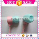 Super Bass Stereo 3.5mm Metal Jack Flat Cable Wired Silicone Plug In-ear Earbuds Earphone thumbnail-4