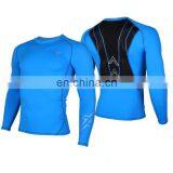 Custom Sportswear Men Long Sleeve Compression Running Shirt