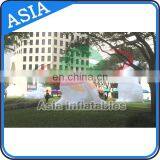 Outdoor Giant Inflatable Led Light Rabbit Animal for the Festival Show/ White Lighting Inflatable Rabbits for Event thumbnail-3