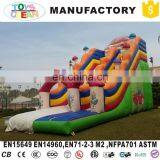 Cartoon Mushroom Inflatable Bounce With Slide