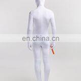White Snow Man Lycra Full Body Party Dress Second Skin Suit Female thumbnail-3