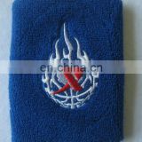 Sports Cotton Numbered Embroidery Wristband