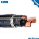 Power Cable 1Cx#500kcm XLPE 15KV Cu/xlpe/CWS/CTS/PVC Single Copper Core XLPE Insulated With Water Blocking Powder PVC PE Sheath thumbnail-5