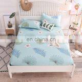 2020 Hot Selling Multi Size Luxury Comfort Floral Printed Fastness Bed Spread 100% Cotton Fabrics Fitted Bedsheet Set For Adult thumbnail-7