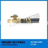 CW617N Forged Brass Water Meter Ball Valve With Lock thumbnail-3