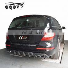 High Quality Carbon Fiber Body Kit for Mercedes Benz GLk X204 Front Spoiler Rear Diffuser and Hood for GLk Facelift thumbnail-3