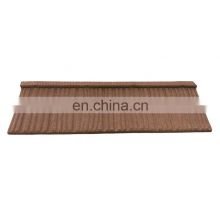 0.3mm wood roofing tile type stone coated metal roofing tiles price free sample