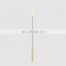 Factory Direct Custom Halloween Yellow Hotel Bacardi Stainless Steel Cocktail Stirrer Rod in Gold Swizzle Wedding Sticks