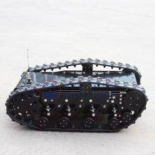 PKT1100 Firefighting Patrol Security Rubber Tracked Vehicle Crawler Robot Chassis With High Performance thumbnail-2