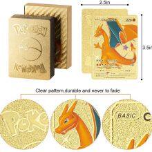 Pokémon Gold Foil Card Card Dream Gold Foil Card Anime Cartoon Small Elves Pokémon Hot Stamping Card thumbnail-3