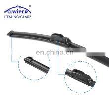 CLWIPER Factory Wholesale Car Flat Universal Soft Frameless Windshield Wiper Blades for Universal Cars thumbnail-3
