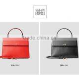 Hot Selling Wholesale New Fashion Red Genuine Leather Handbag / Leather Bags Women Shoulder Bag/ Leather Satchel Bag Quality Choice thumbnail-5