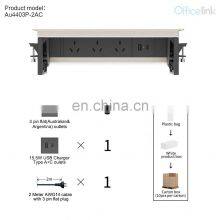 Flip up Socket With USB Quick Charger for Australia and Argentina thumbnail-3
