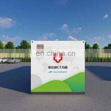 China Portable Modular Mobile Medical Clinic Flat Pack Prefab Container Hospital Prevention