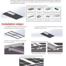 MK Solar Panel Aluminum Solar Carport Mounting Solution Waterproof High Efficient Installation Factory Direct Sell thumbnail-4