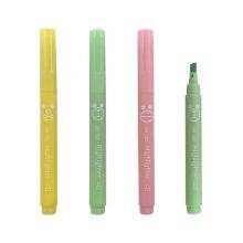 Manufacturer Custom Kids Stationery Fluorescent Macron Highlighter Pen Colorful Pastel Highlighter Marker Pen Set for School
