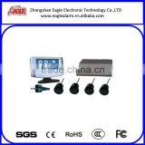 LCD Sensitivity Adjustable Parking Sensor With 4/6/8 Sensors Optional With Long Display Distance