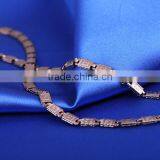 Manufacturer Direct Sale New Arrival Coffee Gold Plated Chunky Choker Statement Chain Necklace thumbnail-4
