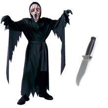 Adult&Kids Halloween Costume Terror Scream Ball Party Cosplay Costumes thumbnail-5