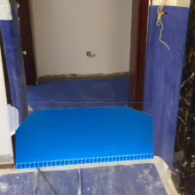 2.4mx1.2m Custom Plastic PP Corplast Correx Corflute Corrugated Fluted Sheet for Protection thumbnail-3