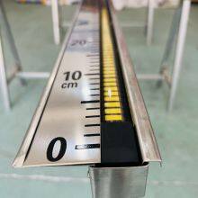 Vacuum Type Sealed Stainless Steel SUS304 Display Parts Component Flapper Float Level Indicator Liquid Tank Water Gauge thumbnail-2