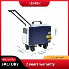 Portable 100w 200w Fiber Laser Cleaning Machine Laser Rust Removal Machine Pulsed Laser Cleaner thumbnail-1