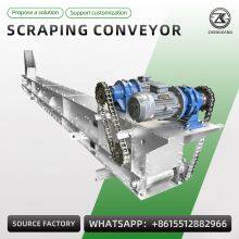 Scraper Conveyor Machine Industrial Chain Scraper Conveyor for Coal Sand Cement Mining Material Handling Equipment thumbnail-1