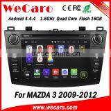 Wecaro in Dash Touch Screen Android 4.4.4 Car Radio Gps Dvd Player for Mazda 3 Factory Gps Navigation System 2009 2010 2011 2012 thumbnail-1