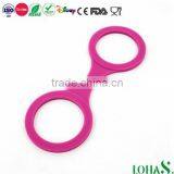 Custom Logo Silicone Rubber Sex Porn Handcuffs thumbnail-2