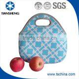 Environmental Neoprene Lunch Bag With Zipper