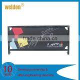 Custom Metal Outdoor Cafe Safety Barrier, Banner Stands thumbnail-3