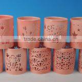 Ceramic Porcelain Cut Out Window T-light Holder thumbnail-1