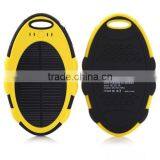 Hot Selling Fashion Design Waterproof 5000mah Solar Powered Charger thumbnail-2