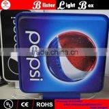 Good Quality Aluminum Frame Pepsi Led Light Box