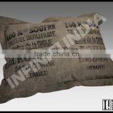 VINTAGE PRINTED DESIGN PILLOW, VINTAGE PILLOW thumbnail-1