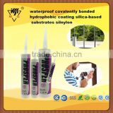 waterproof covalently bonded hydrophobic coating silica-based substrates glass silnylon