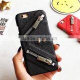 Zipper for Iphone 6 Accessories Case for Iphone 6 PU Leather Back Cover thumbnail-5
