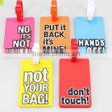 Colorful PVC Luggage Tag