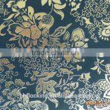 Knitted Polyester Print Flock Fabric for Upholstery