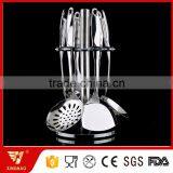 Best Selling Food Grade Material Stainless Steel Kitchen Utensil Set thumbnail-2