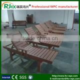 Indoor commercial benches with Wood plastic composites furniture