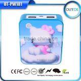 Most Popular Item 8800mah Corton Figure Power Bank Hello Kitty