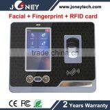 4.3 Inch Touch Screen Fingerprint &Facial Recognition Access Control System